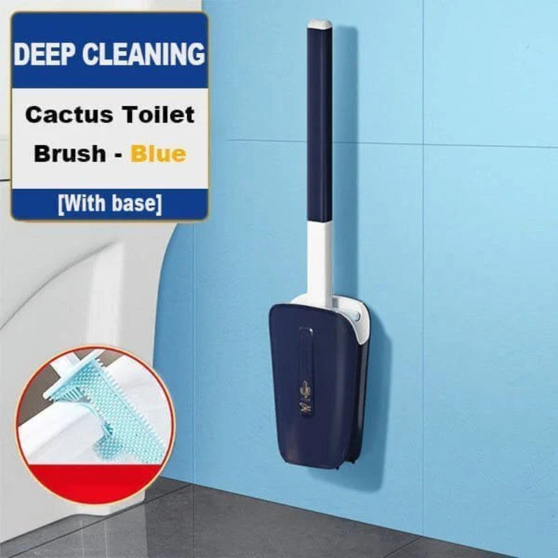 Perie WC flexibilă pentru o curățare fără colțuri moarte