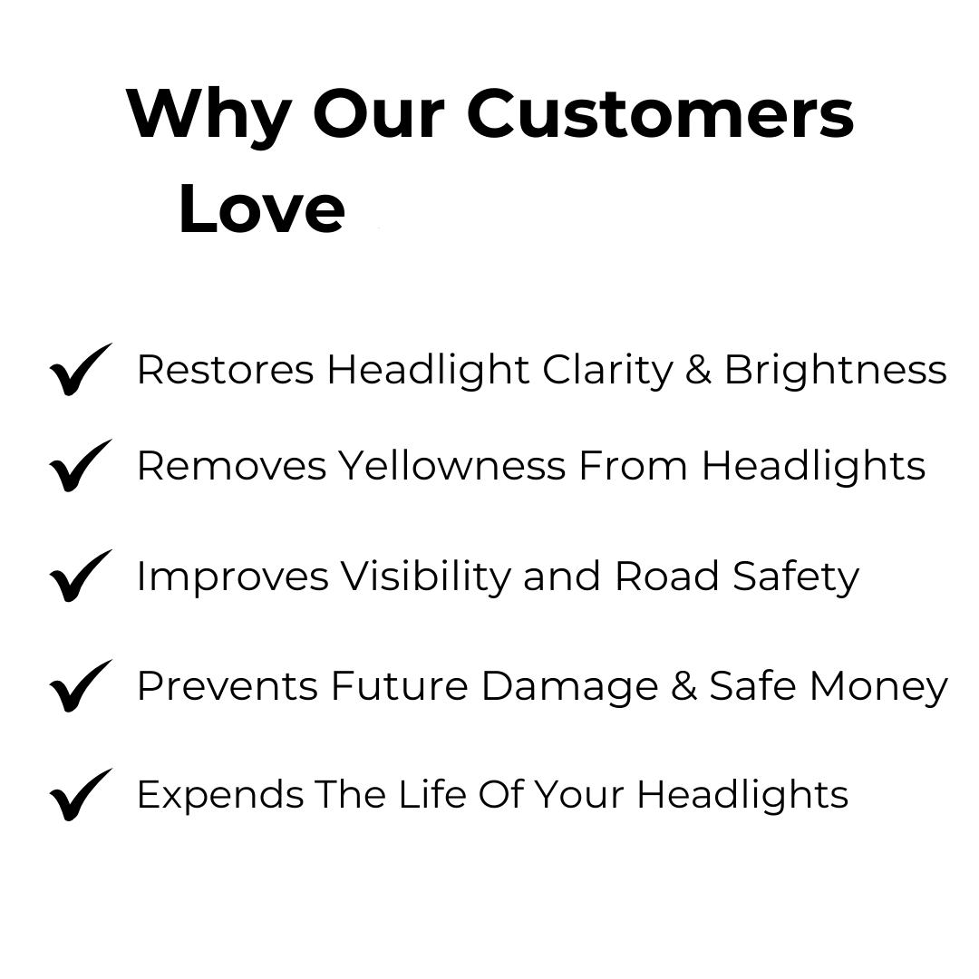 Återställ dina strålkastare på ett ögonblick