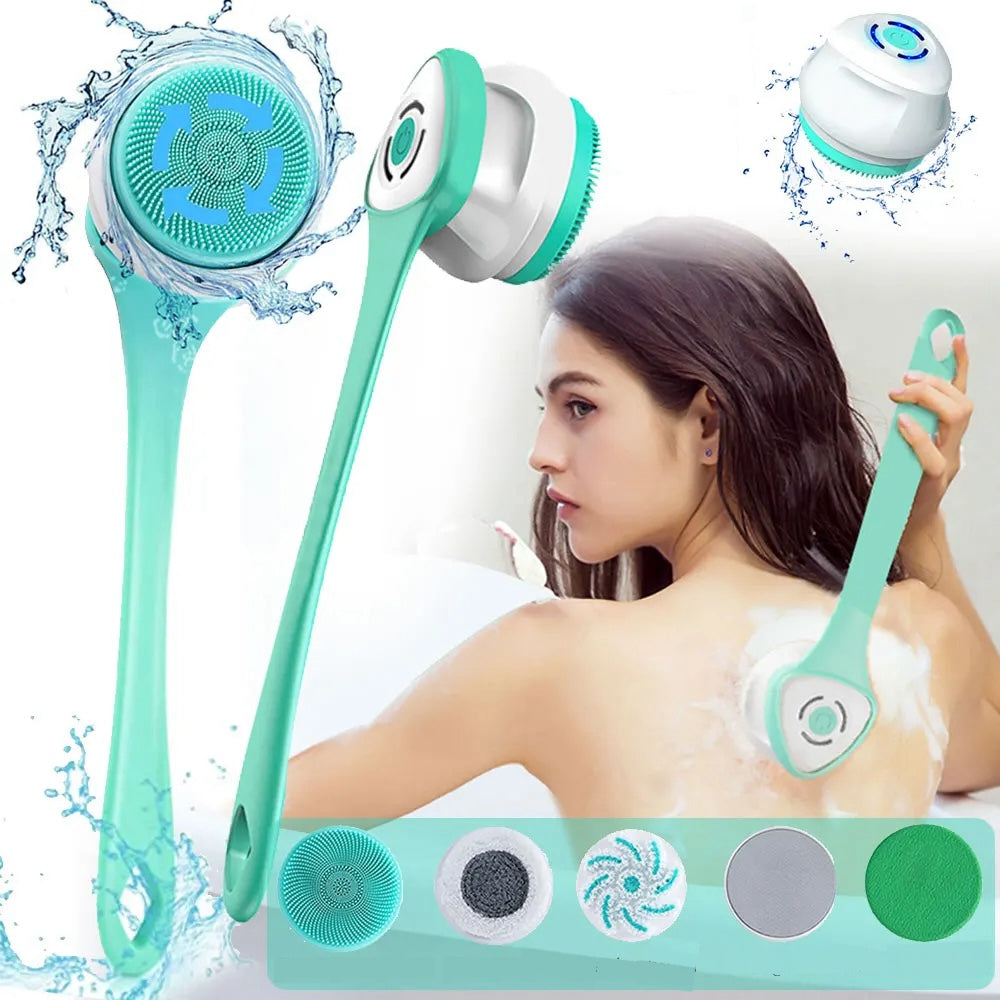 Massage nettoyant complet sans effort sous la douche