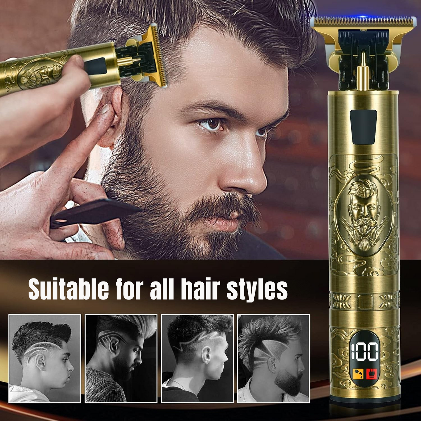 Přesný zastřihovač s integrovaným digitálním displejem