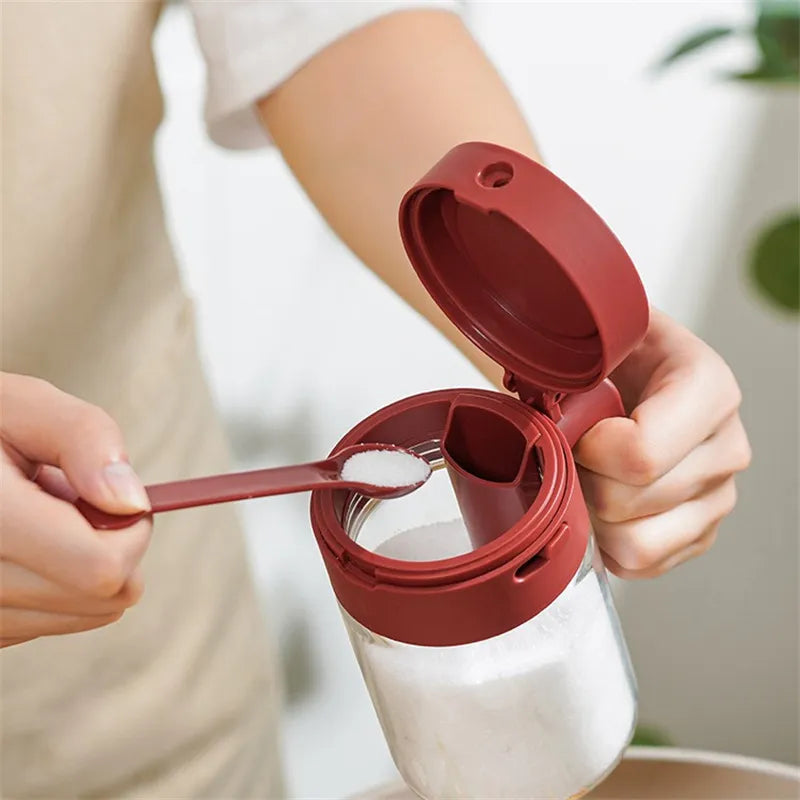 Dispensador inteligente para especias, azúcar o aceite