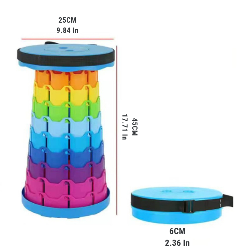 Folding stool – Instant seating anywhere