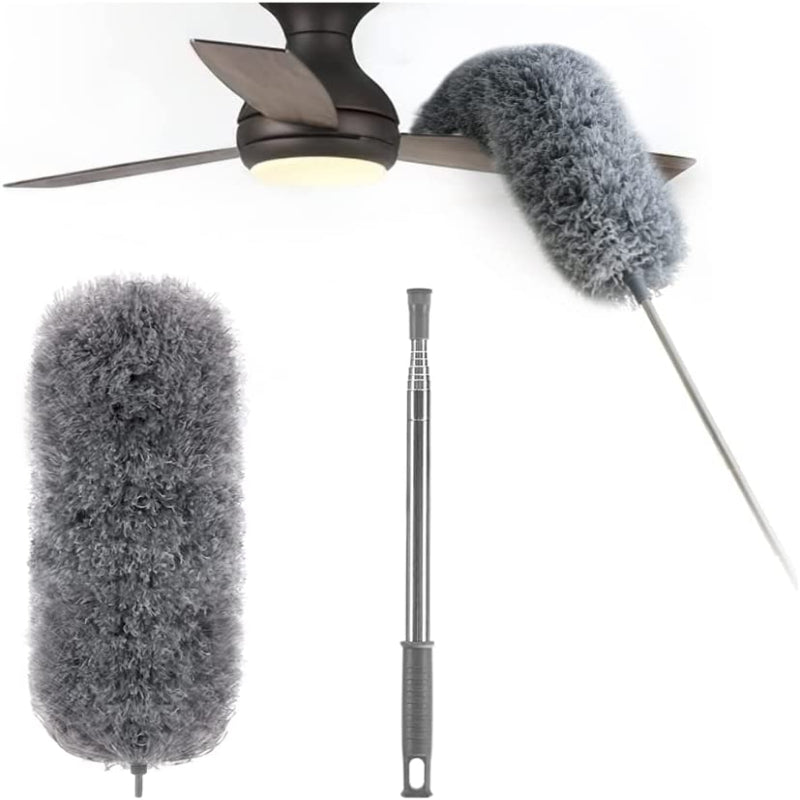 高いところと遠くを掃除して、ほこりを手の届かないところに追いやりましょう