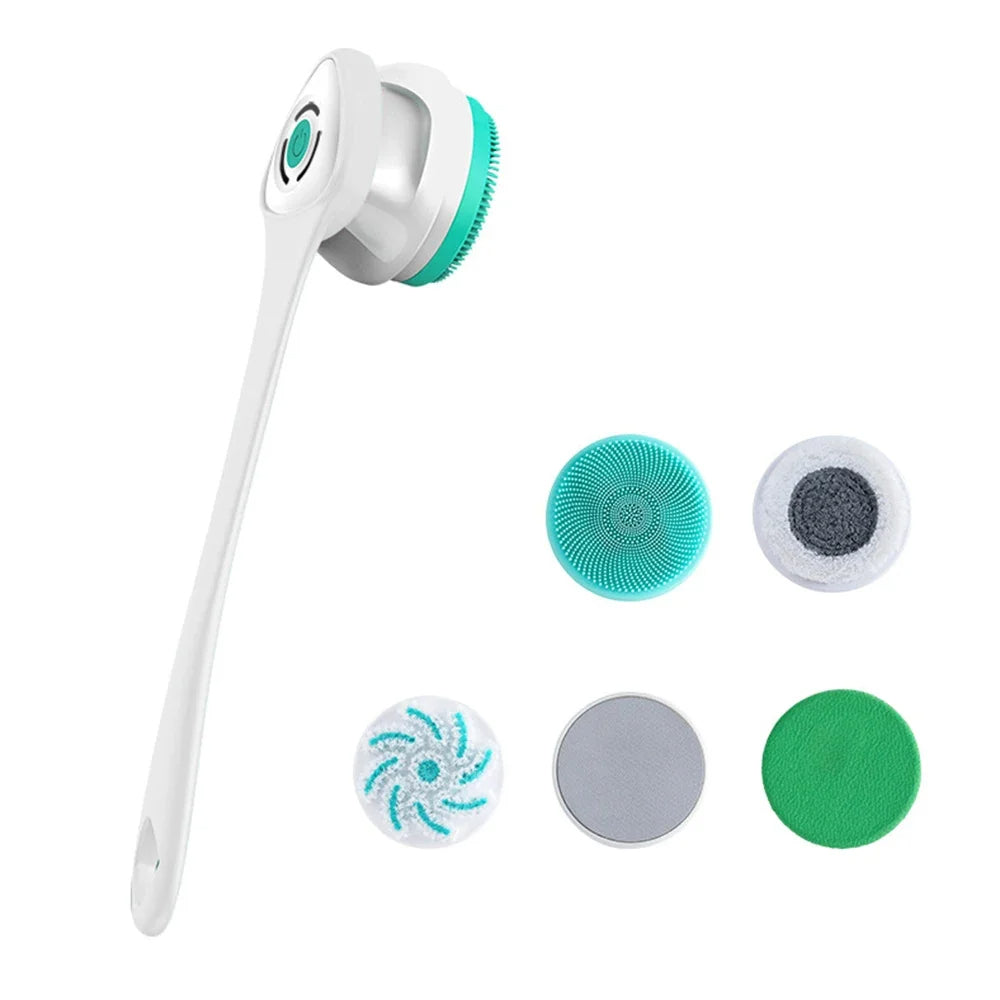 Massage nettoyant complet sans effort sous la douche