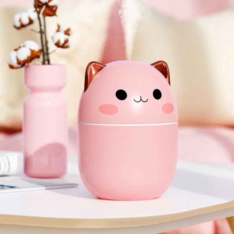 Humidificador de gato para un aire fresco y relajante