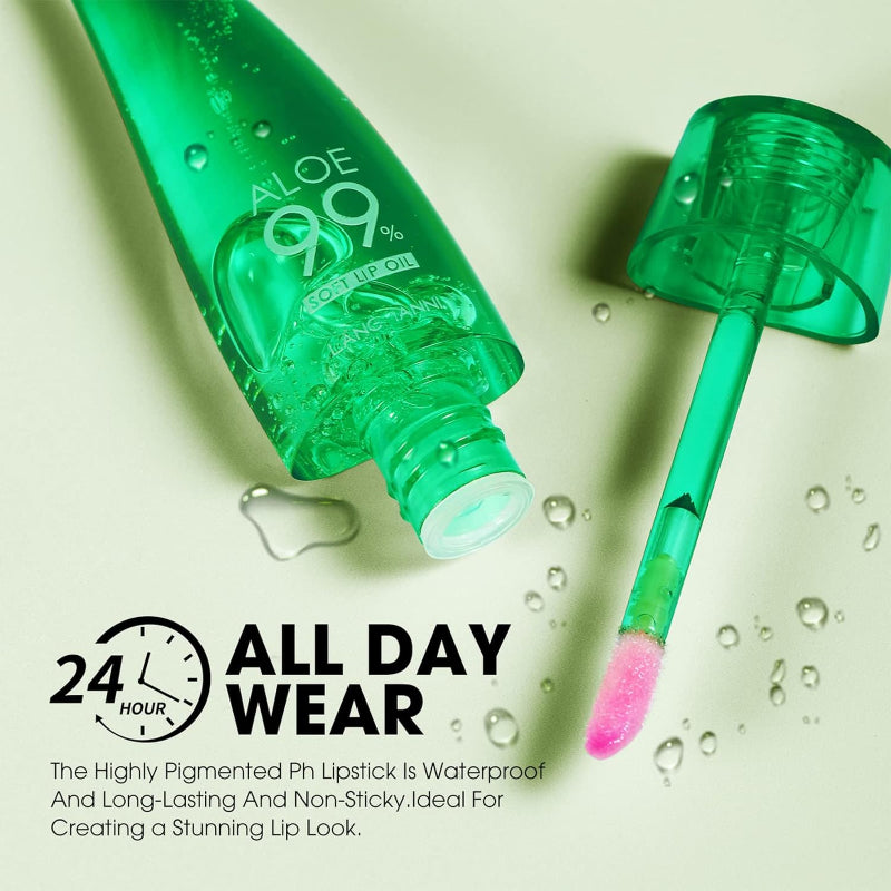 Fylliga och glänsande läppar i ett enda drag