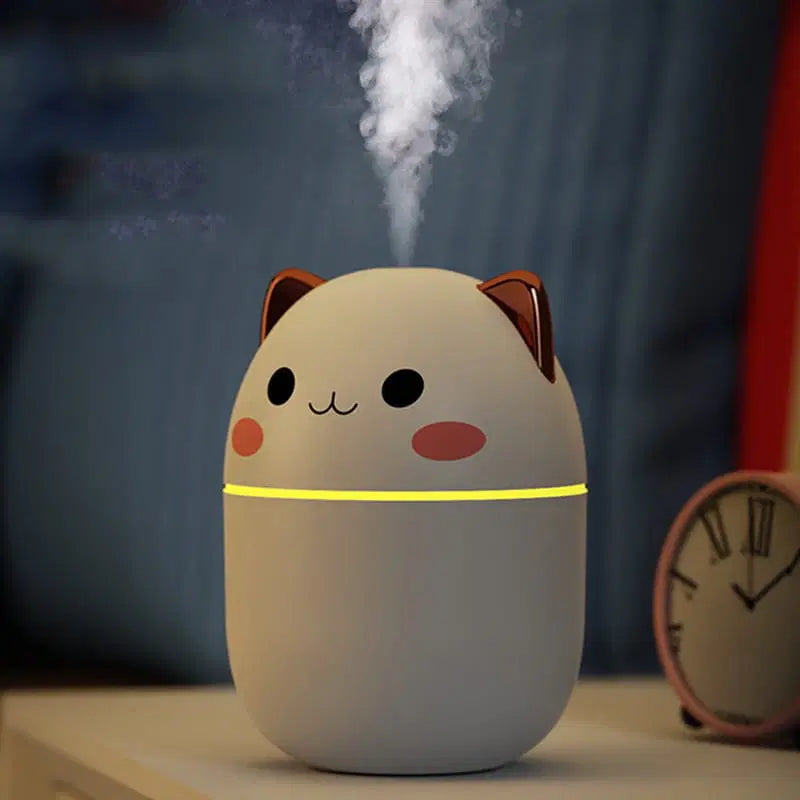 Humidificador de gato para un aire fresco y relajante