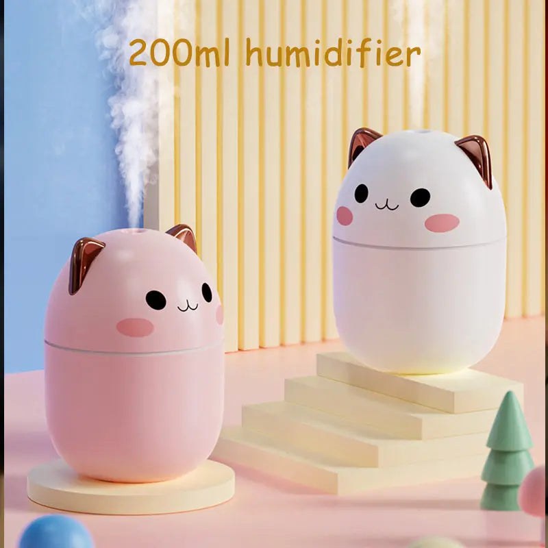 Humidificador de gato para un aire fresco y relajante
