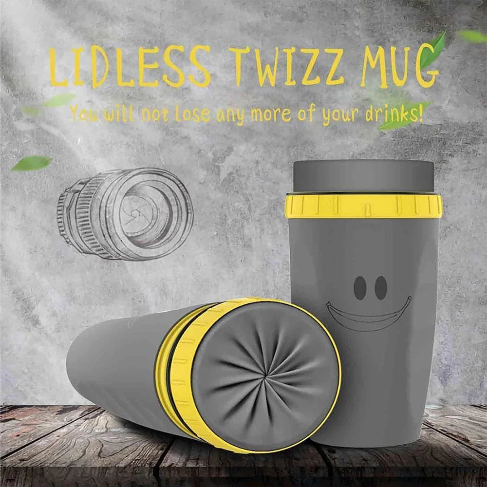 Leak-proof cup without lid – Drink without spilling