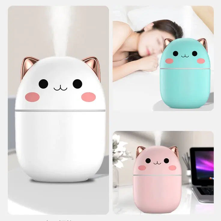 Humidificador de gato para un aire fresco y relajante