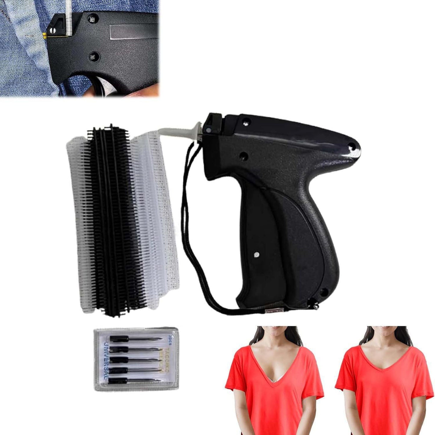 Pistolet à couture rapide pour fixer étiquettes et ourlets
