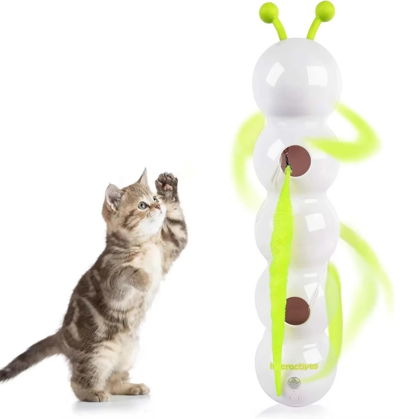 Jouet mural intelligent pour chat actif et curieux