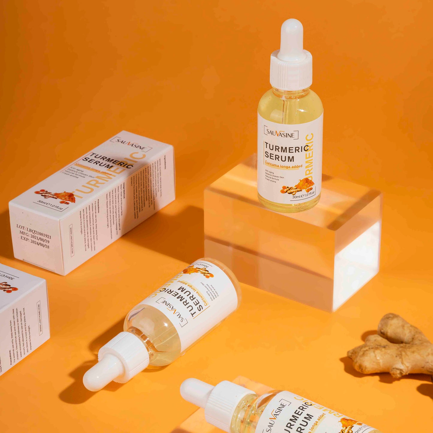 Siero Curcuma: Correzione Naturale delle Macchie Scure