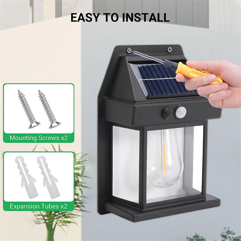 Solar lamp for garden and outdoor