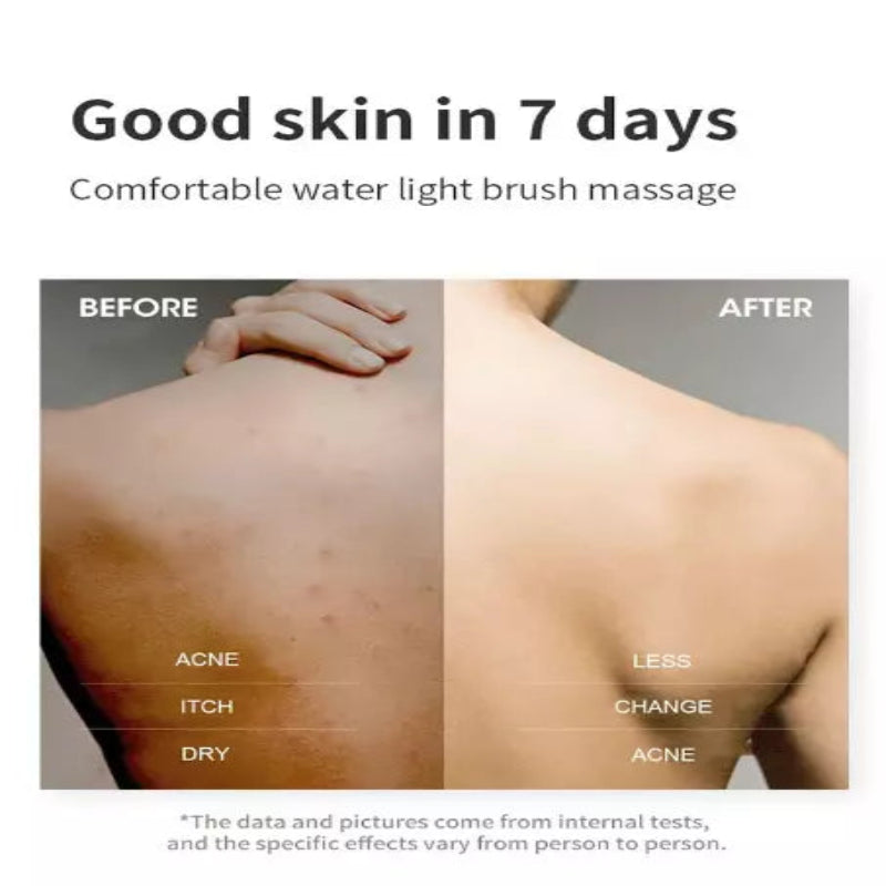 Massage nettoyant complet sans effort sous la douche