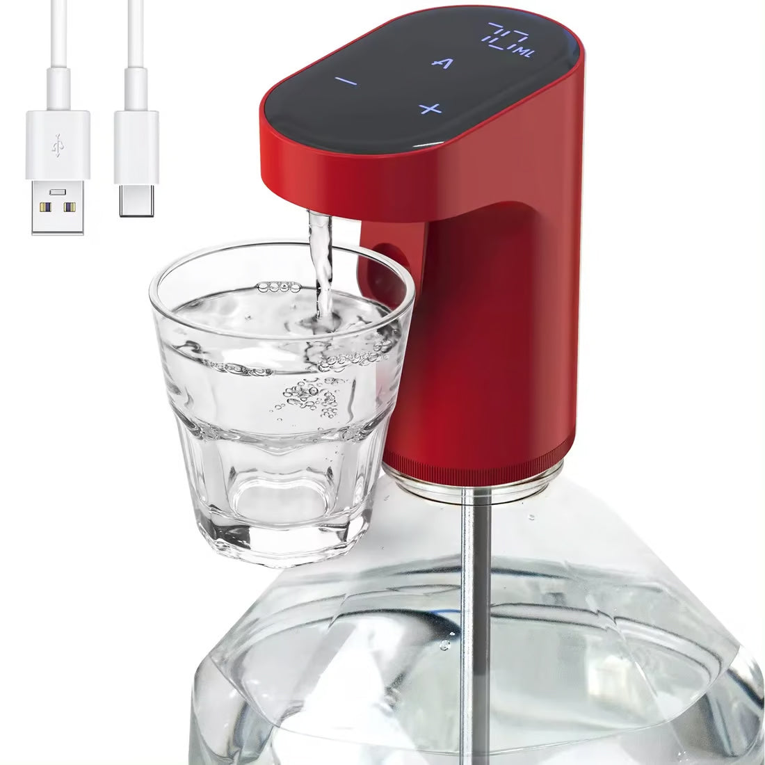 Versatore elettrico preciso per vino e bevande