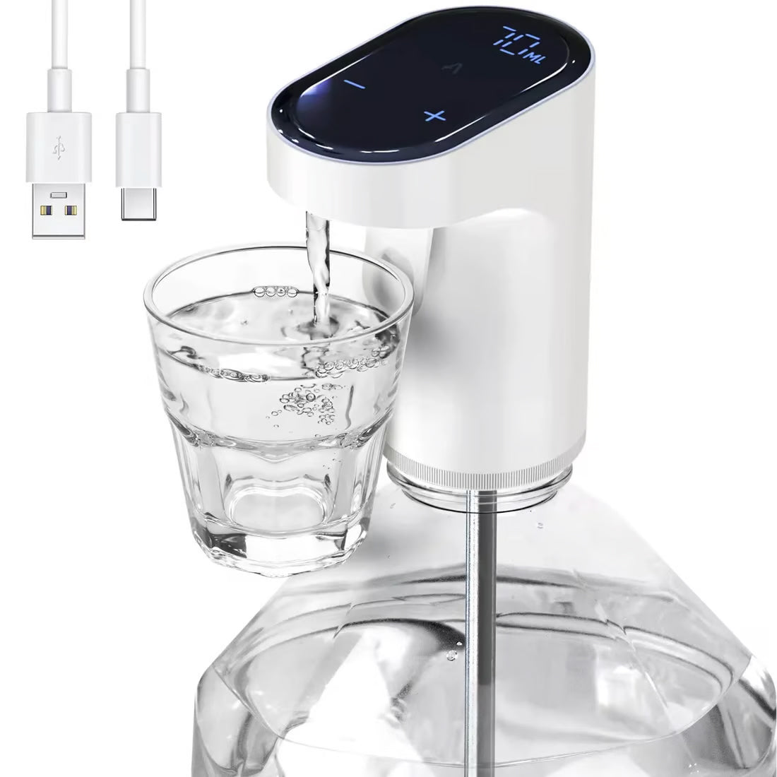 Versatore elettrico preciso per vino e bevande
