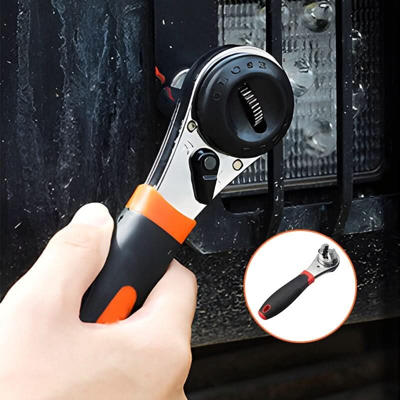360° adjustable ratchet wrench for all your bolts 