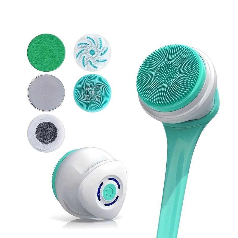 Effortless complete cleansing massage in the shower 