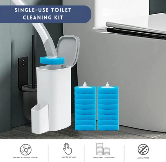 Puhdista WC:si kosketuksetta vaihdettavilla päillä 