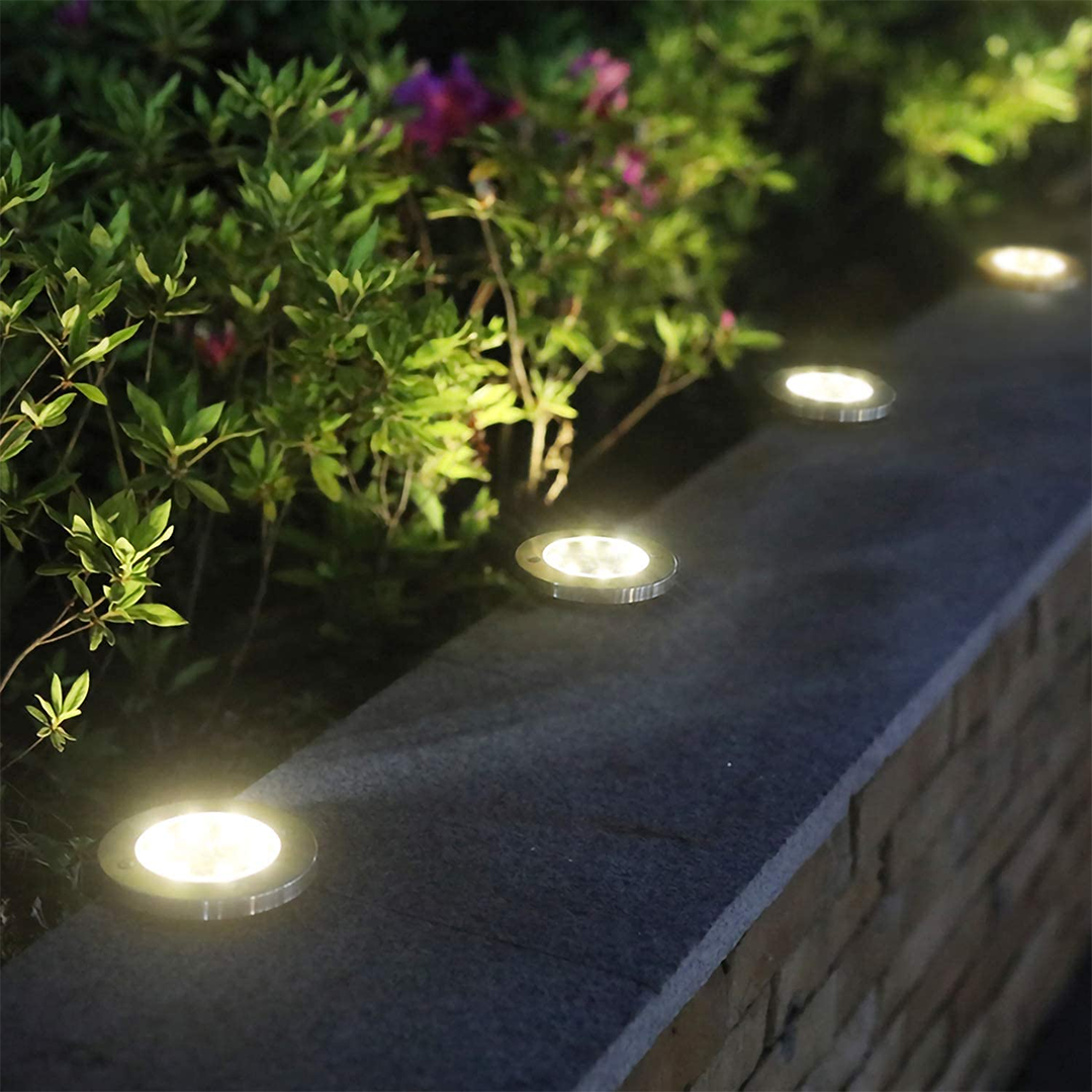 Dekorative Solarlampe für Außenwege (x4) 