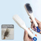 Brosse chauffante lissante pour cheveux doux et brillants