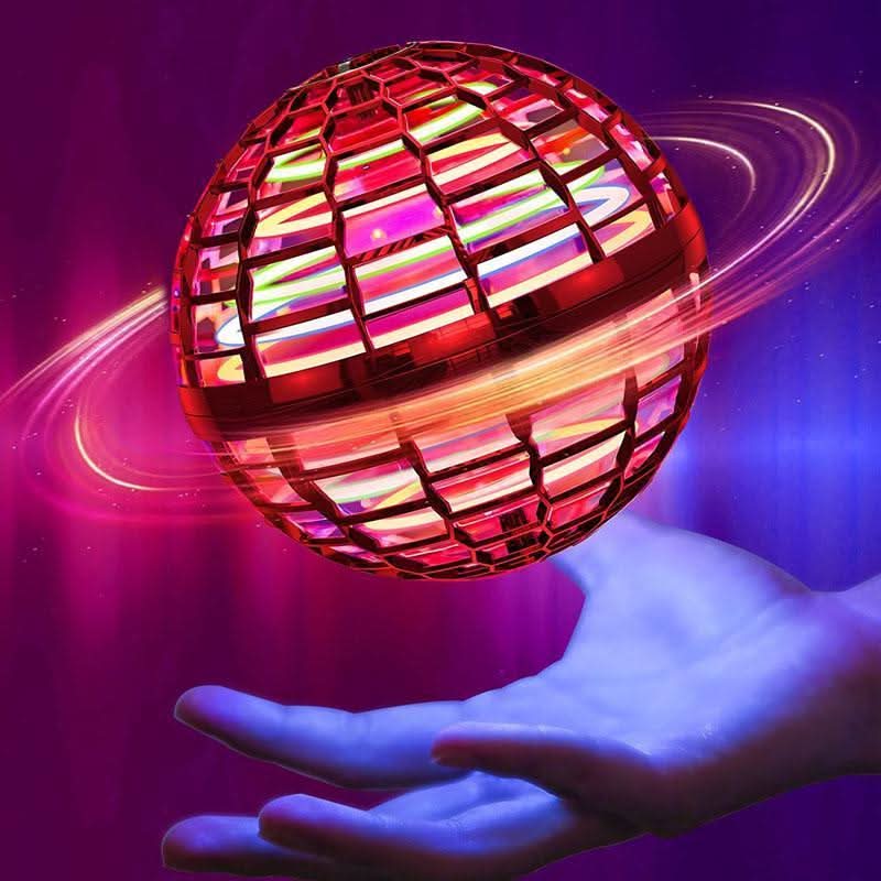 Bola voladora luminosa para juegos divertidos e interactivos 