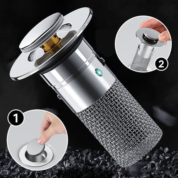 Filter - Keep your sink clear without a plumber needed! 