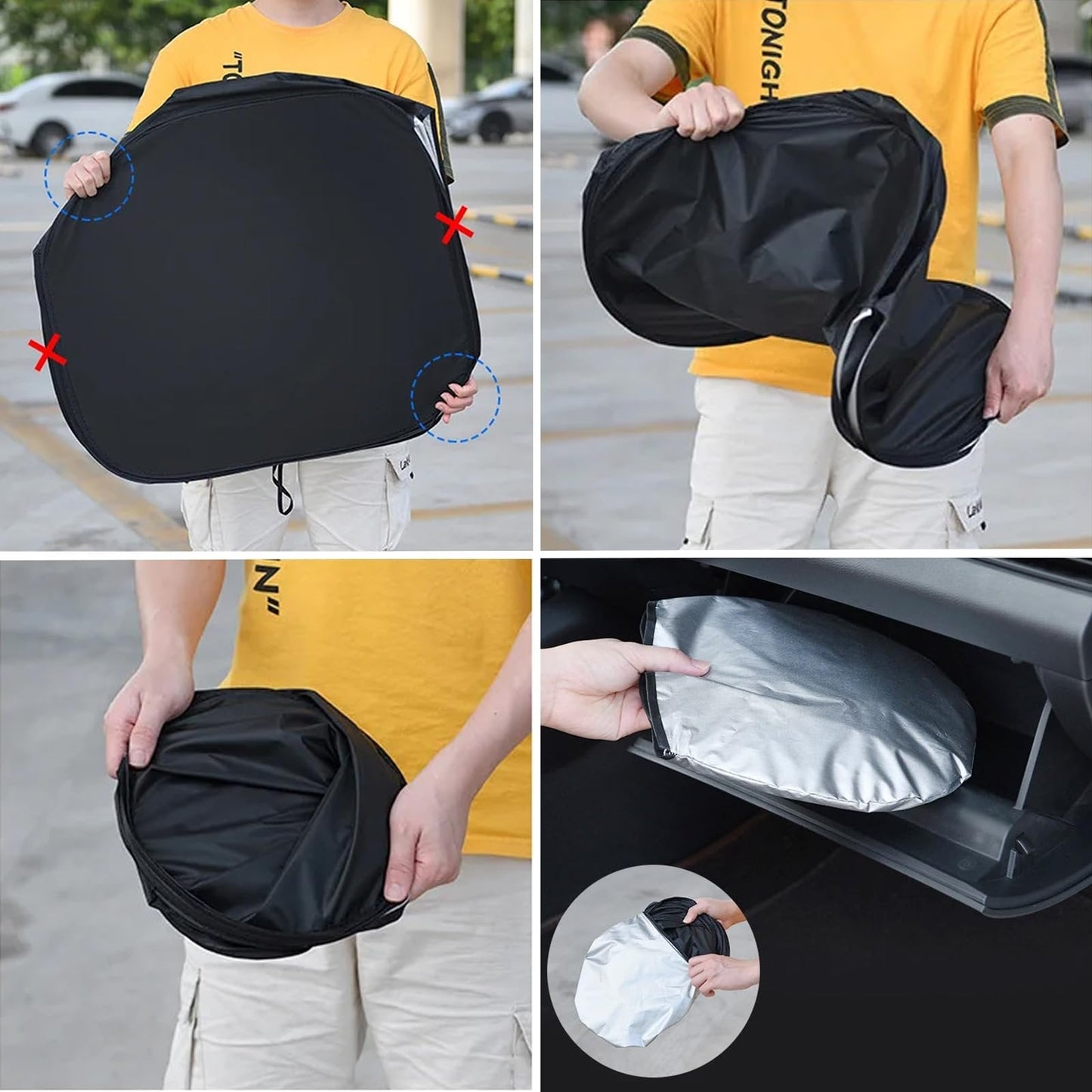 Pare-soleil voiture anti-chaleur sur mesure et efficace