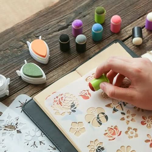 Sada farieb na maľovanie prstami – Kreativita detí bez neporiadku 