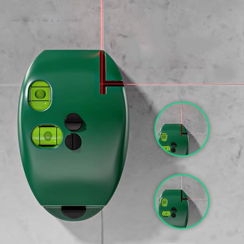 Nivel laser la 90° - Electronic și rezistent 