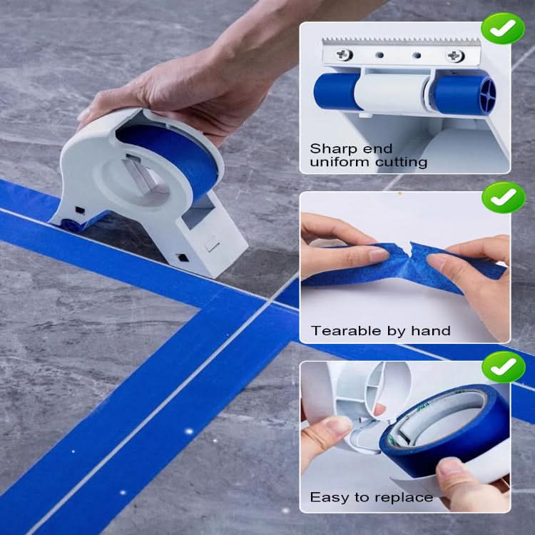 Applicatore di nastro di carta per finiture nette senza fatica — foto 3