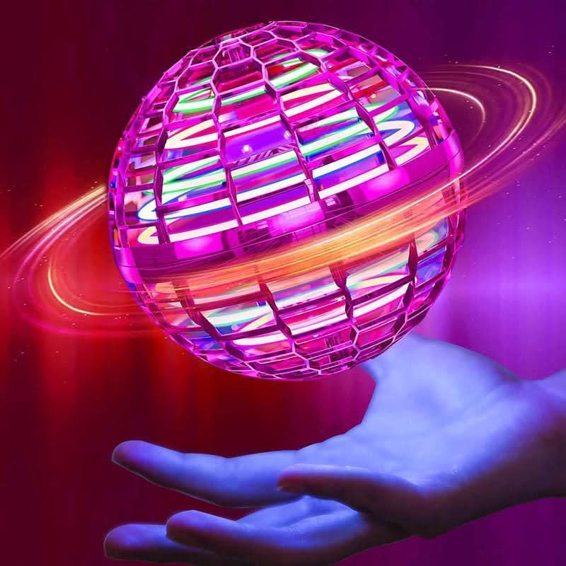 Bola voladora luminosa para juegos divertidos e interactivos 