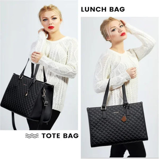 Sac de lucru 3 în 1 elegant și funcțional 