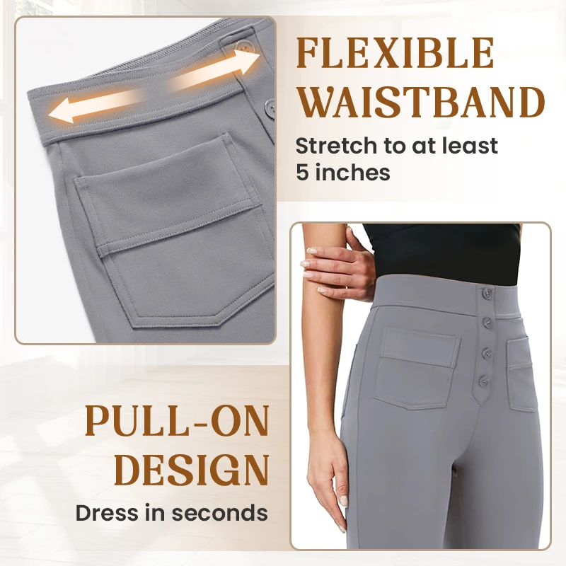 Ultra pohodlné elastické kalhoty pro všechny styly 