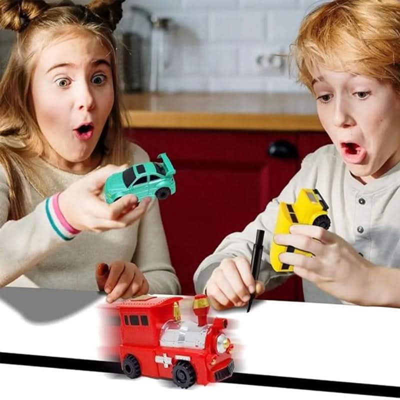 Magické auto, které následuje vaše kresby jako kouzlem 