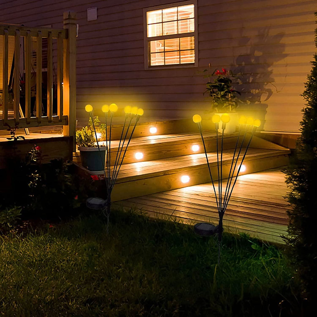Zahradní lampy s světluškami 