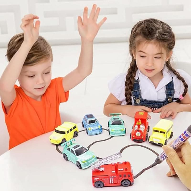 Magické auto, které následuje vaše kresby jako kouzlem 