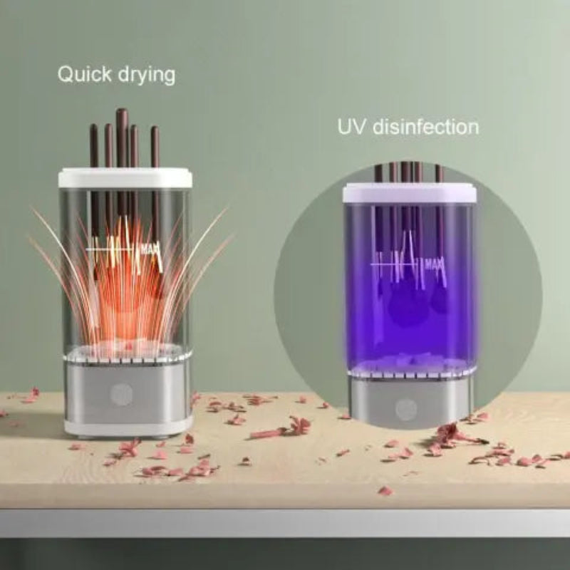 Nettoyeur électrique pour pinceaux, rapide et efficace