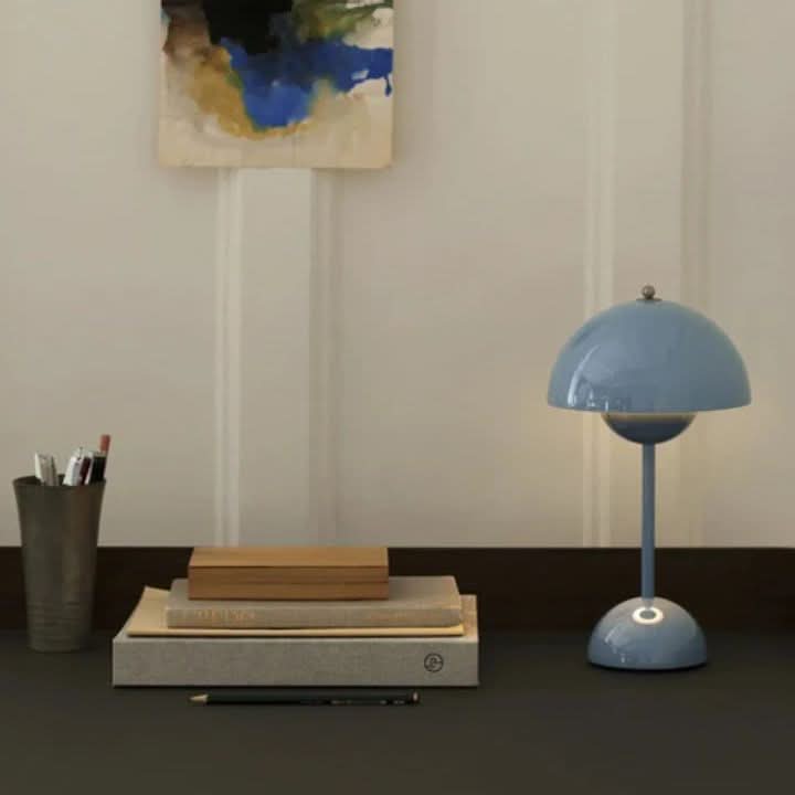 Moderní bezdrátová LED stolní lampa, stmívatelná 
