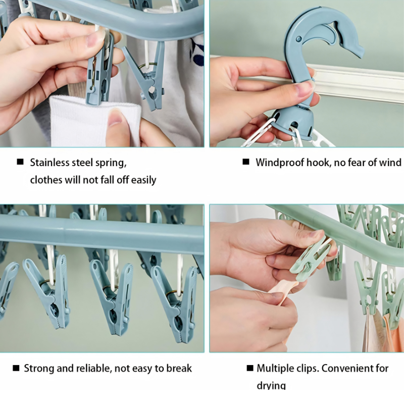 Support séchage pliable — gain de place maison
