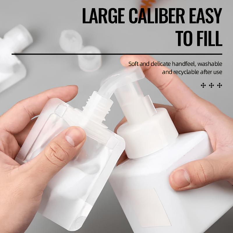 Lot de 40 flacons voyage – transport propre et organisé