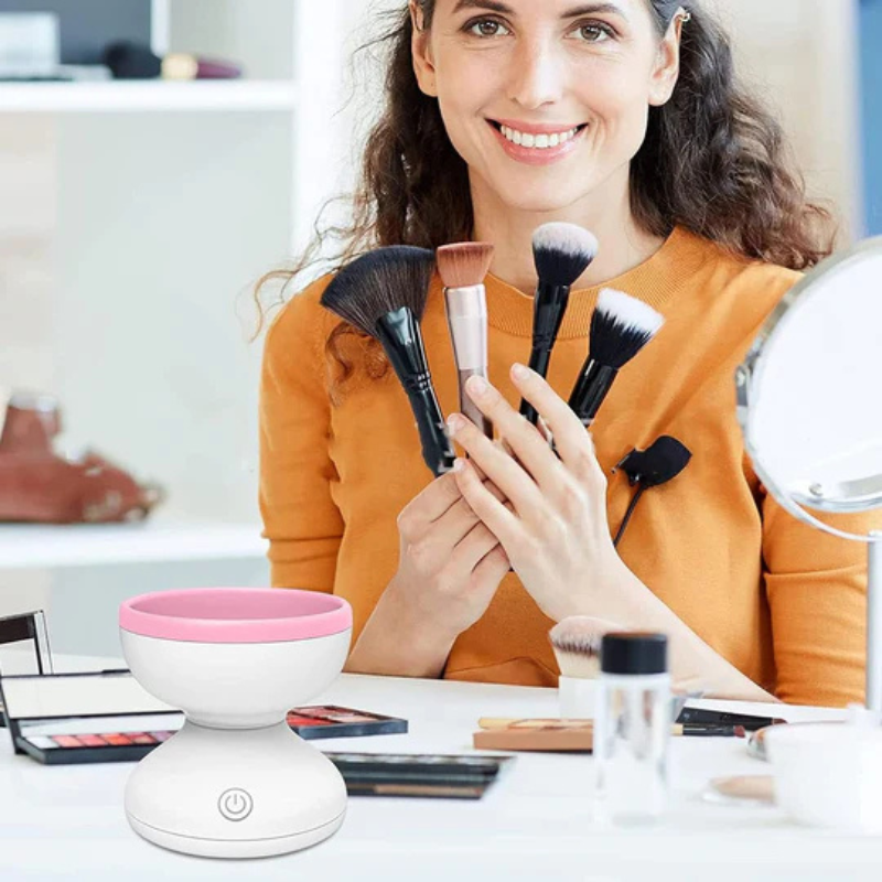 Nettoyeur électrique pour pinceaux de maquillage