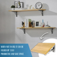 Solid foldable support to optimize space (X2) 