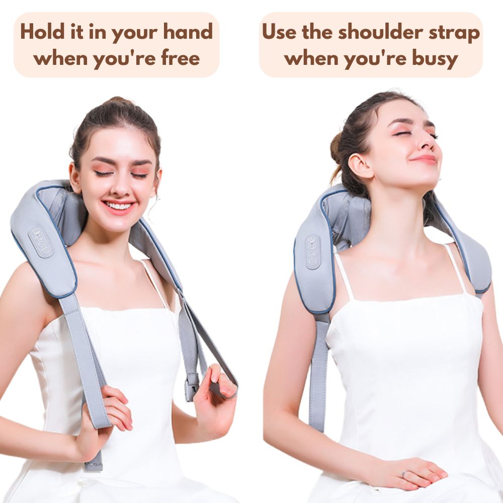 Ergonomische 6D-masseur voor totale spierontspanning 