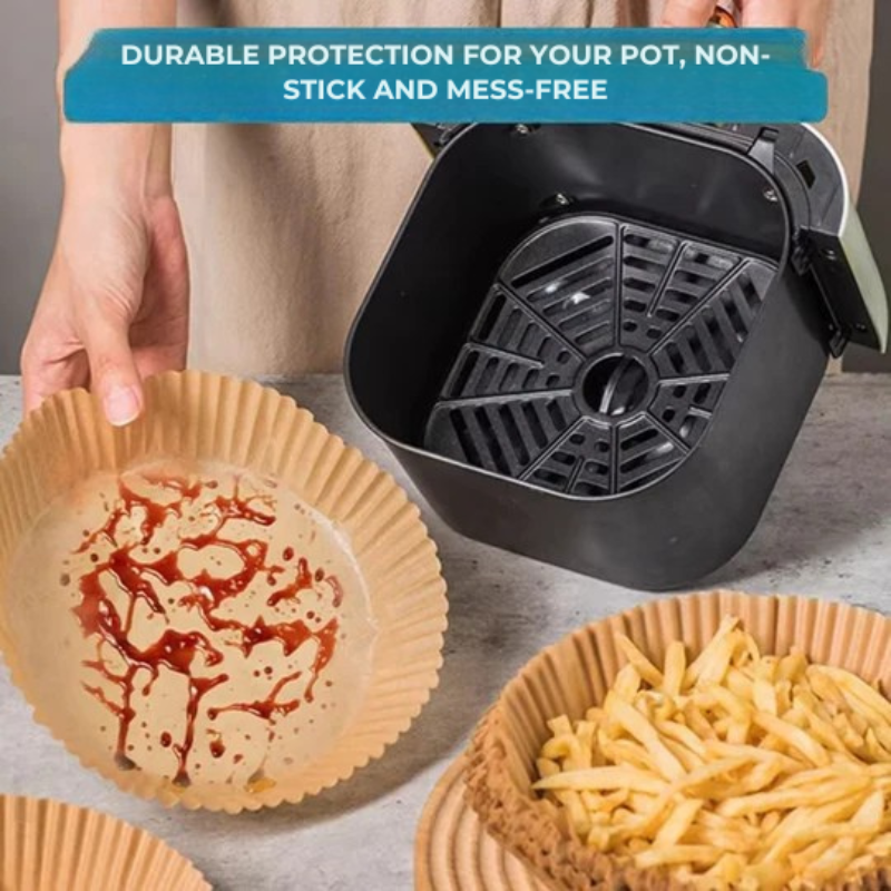Praktiska bakplåtspapper för Air fryer – Renlighet och tidsbesparing 