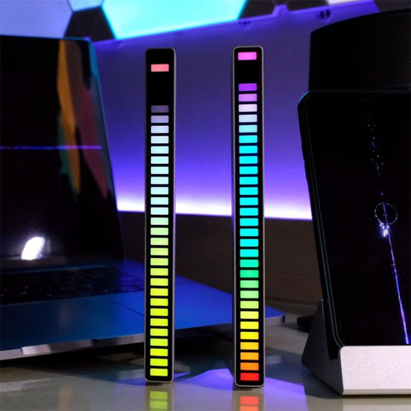 LED-ljusramp - RGB som reagerar på ljud 