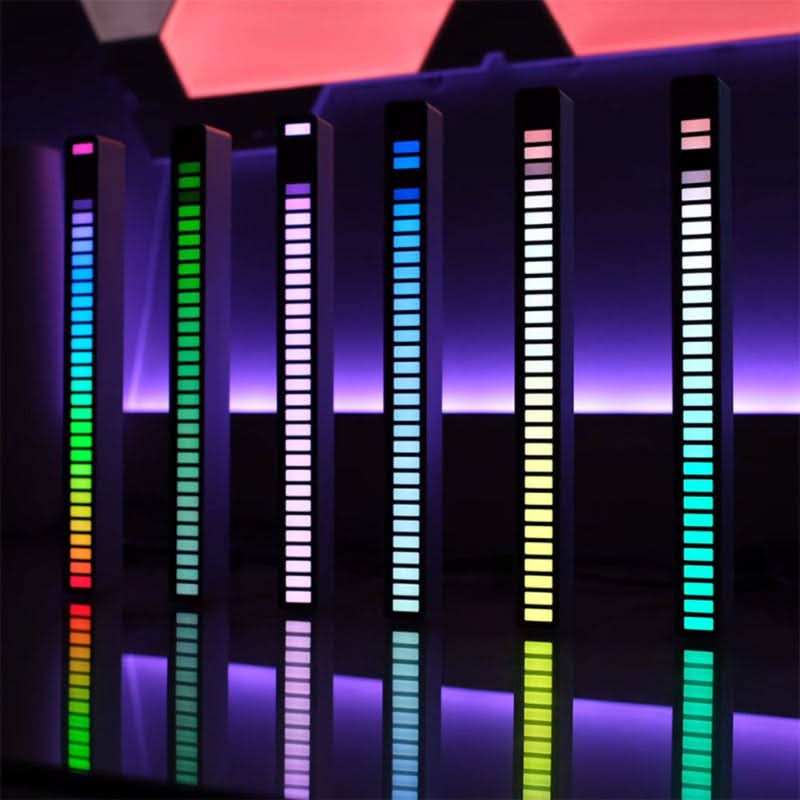 LED-ljusramp - RGB som reagerar på ljud 