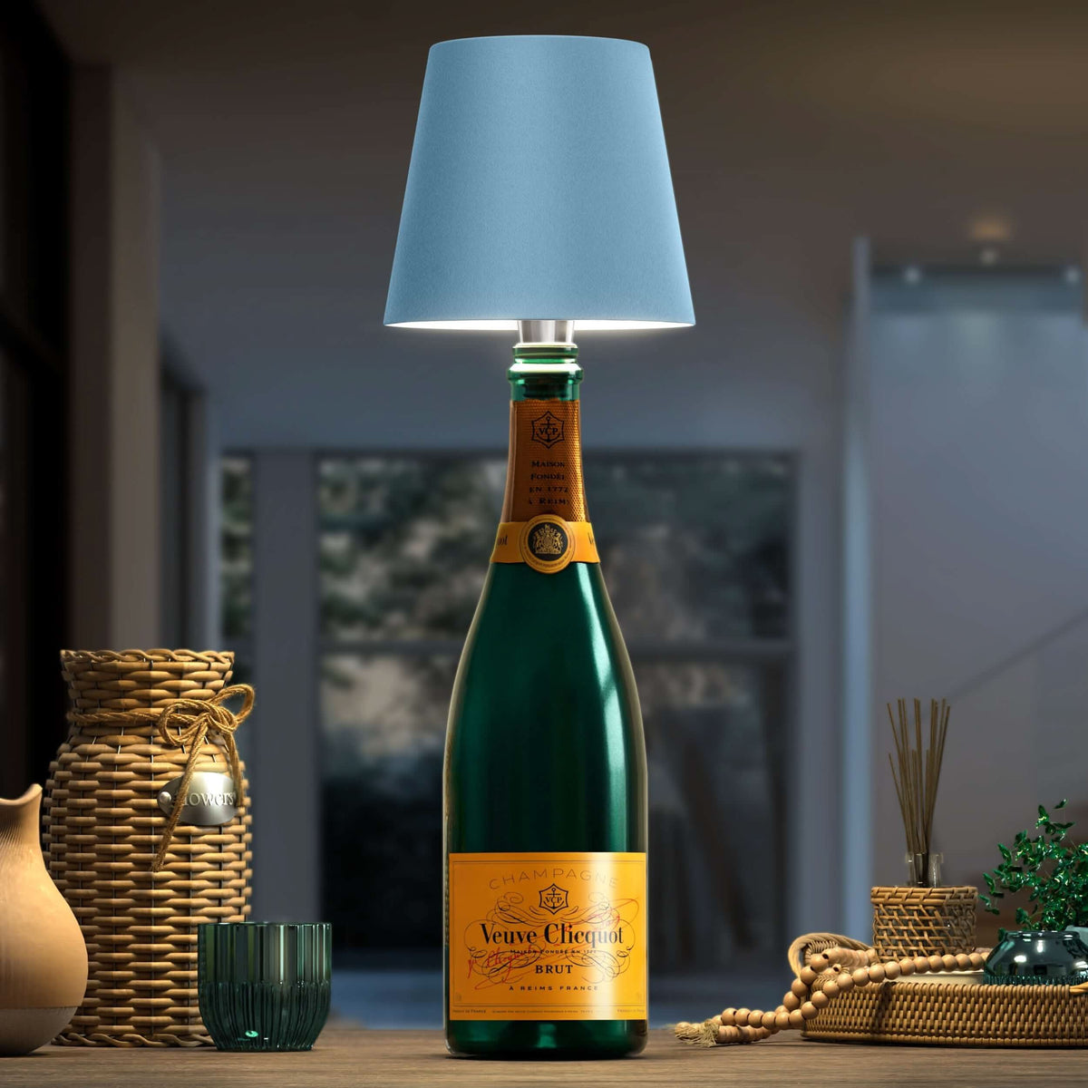 Wireless Bottle Lamp – Elegant and Original Lighting 
