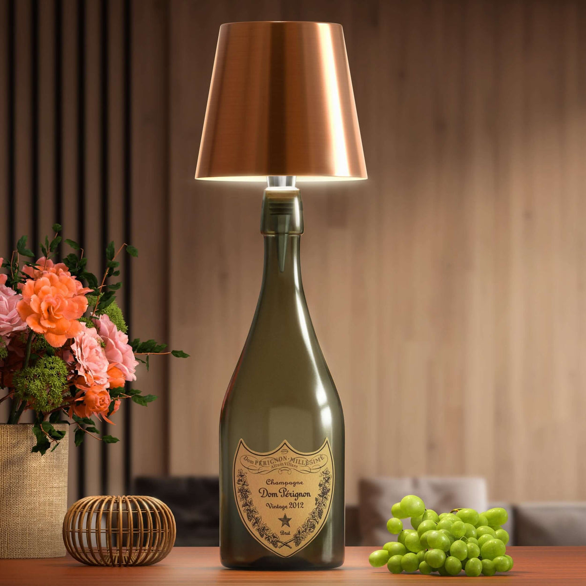 Wireless Bottle Lamp – Elegant and Original Lighting 